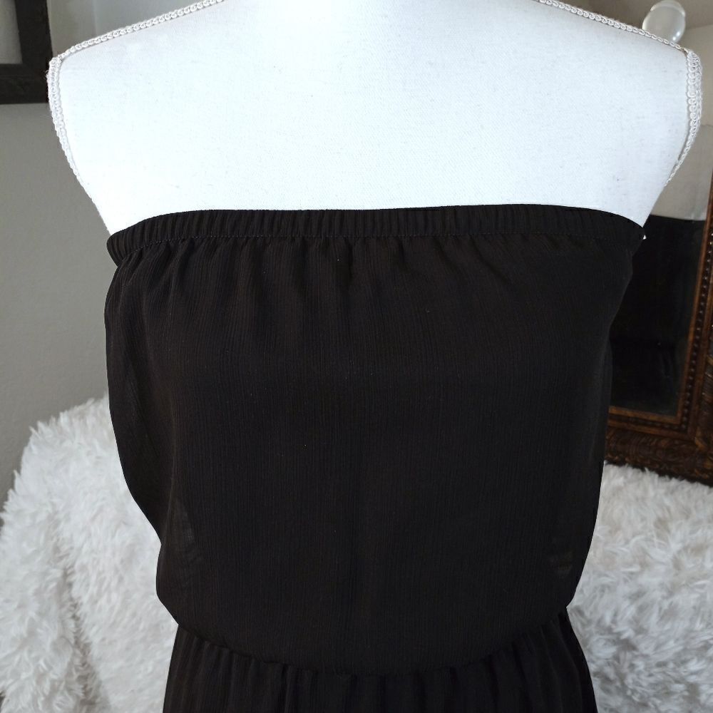 EXPRESS BLACK STRAPLESS DRESS SZ.XS EUC - Picture 3 of 9